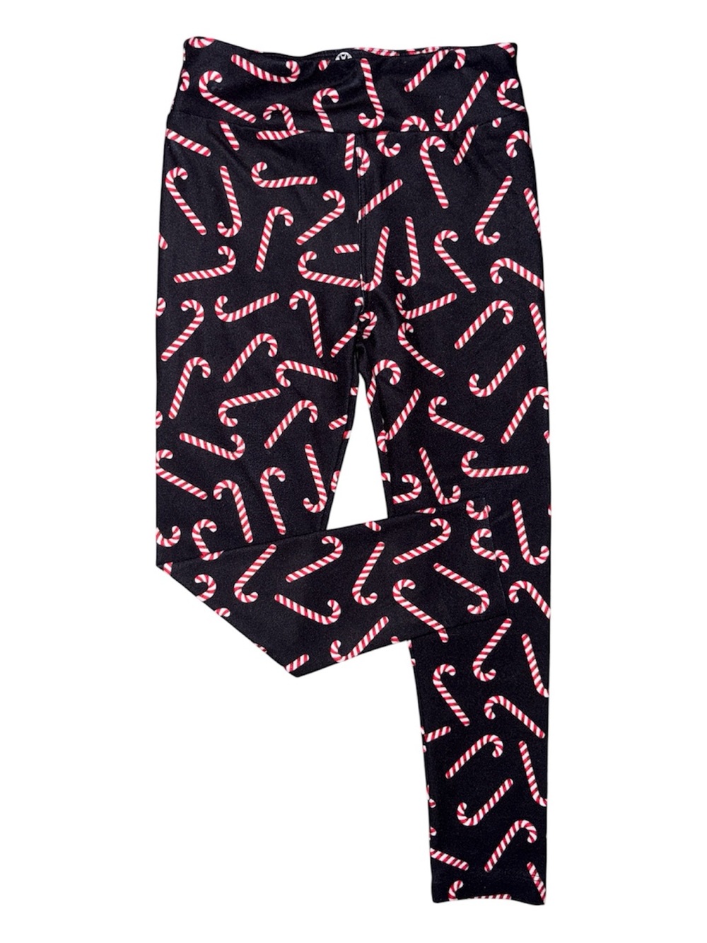 Candy Cane Print Holiday Leggings